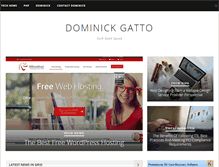 Tablet Screenshot of dominickgatto.com